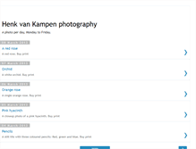 Tablet Screenshot of daily-photo.henkvankampen.com